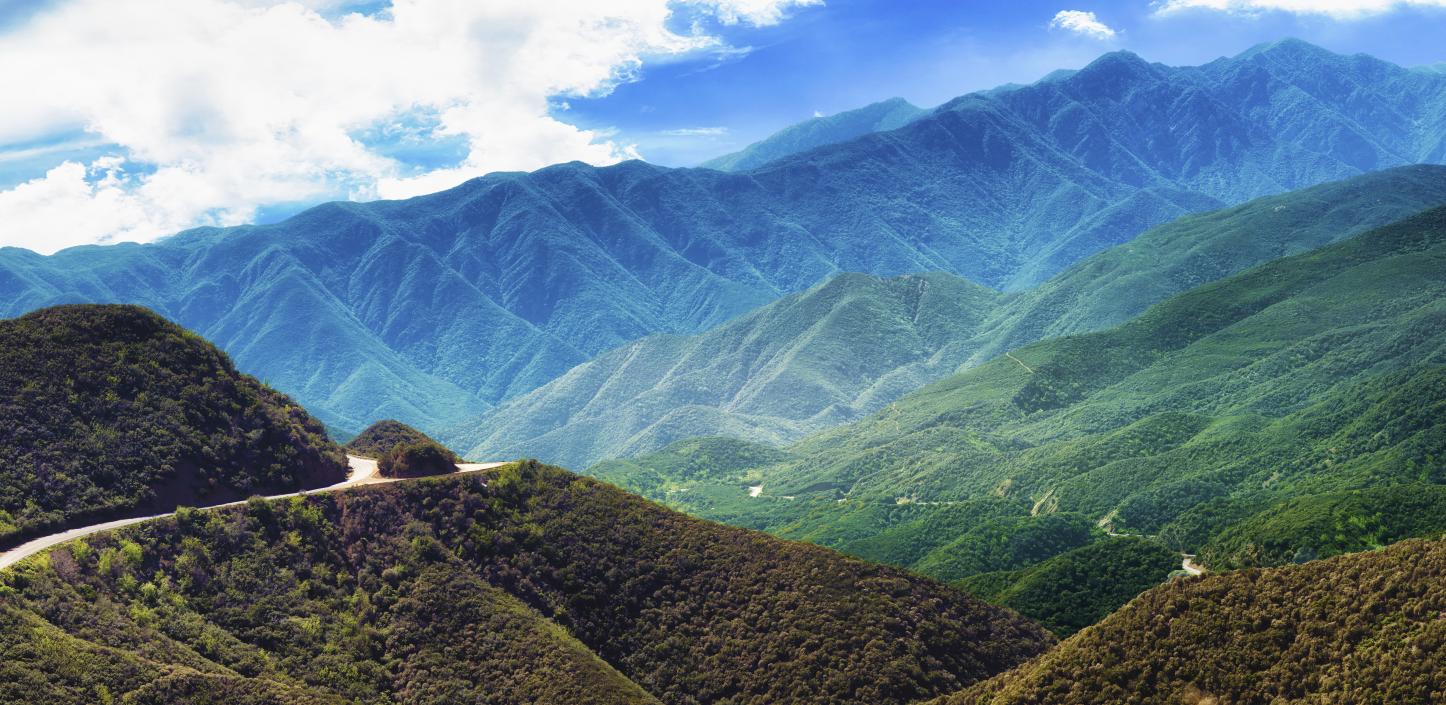 Los padres national forest hiking sales